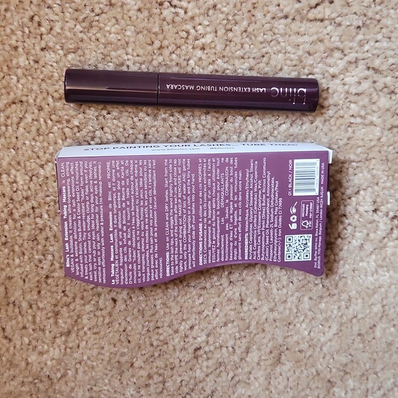 Blinc Lash Extension Tubing Mascara Black - Vegan, Clean, Sensitive Eyes NIB - Picture 2 of 2